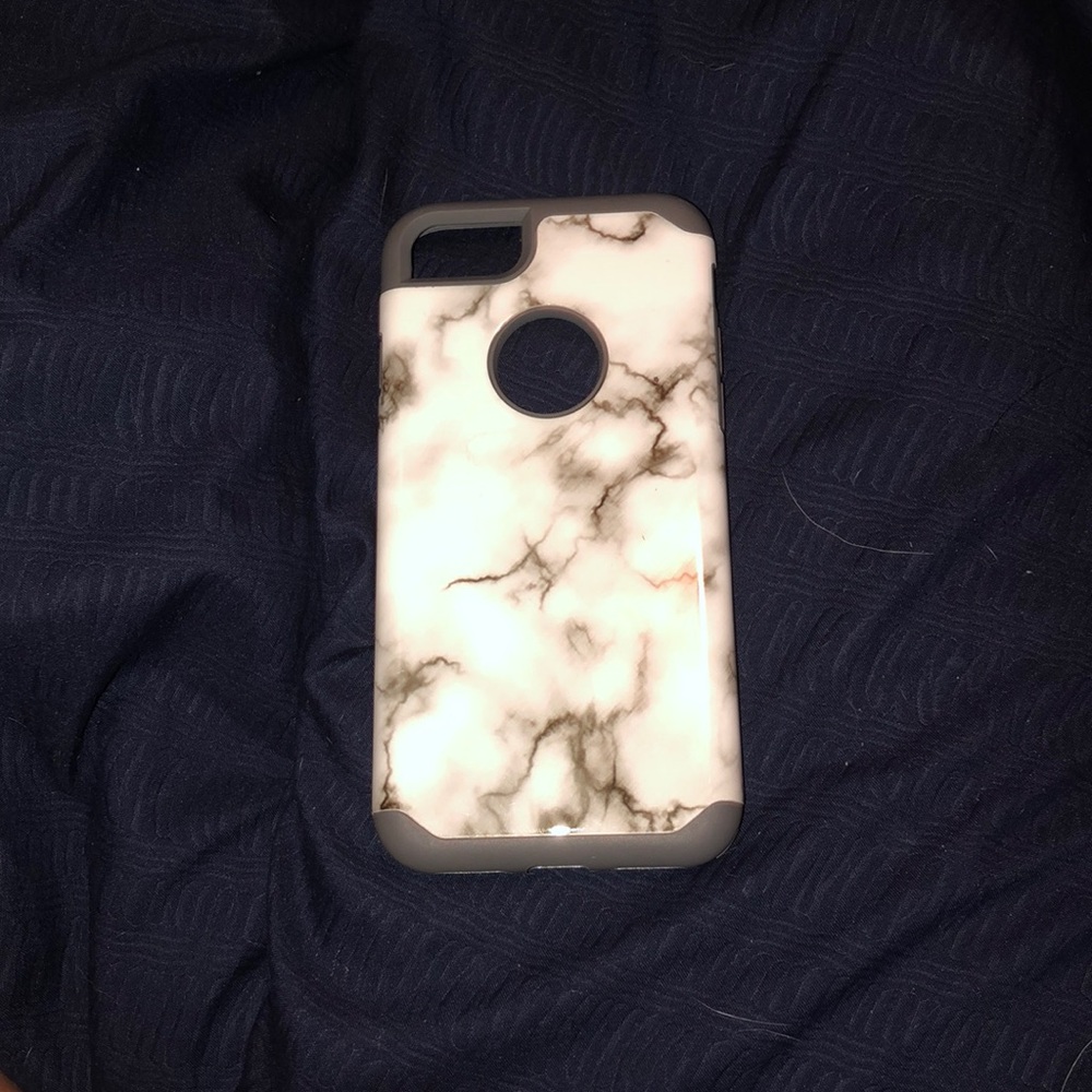Gray / marble iPhone 7/8 case